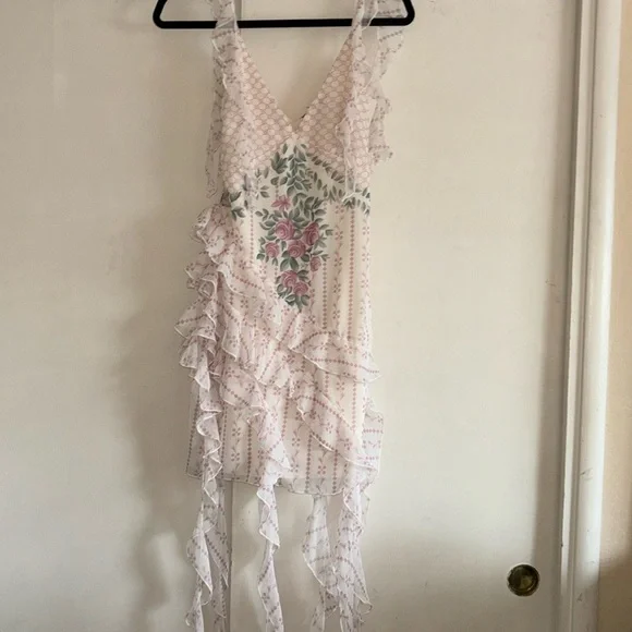 Floral Ruffle Dress - Picture 3 of 8